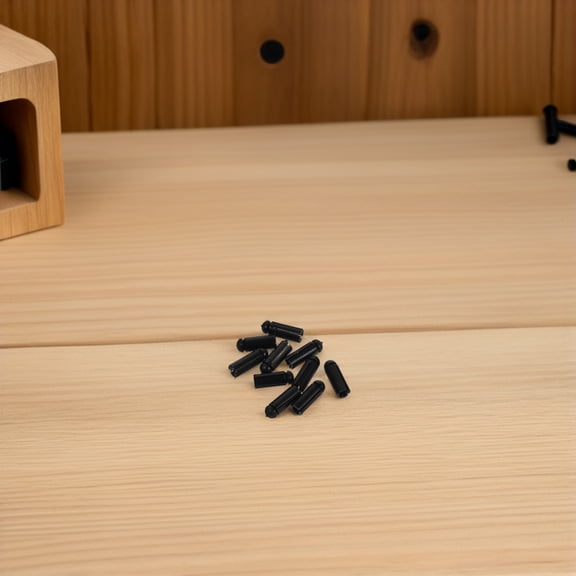 TEHAUX Black Metal Dart Flight Protectors, Aluminum, Precision, Durability, Quick Adjust, 15Pcs