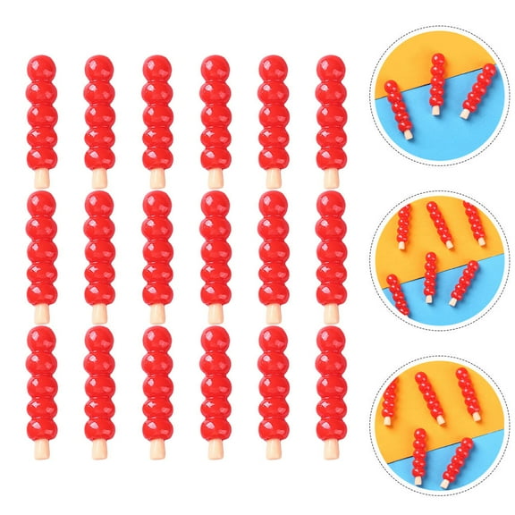 TEHAUX 18Pcs Mini Items Miniature Food Toy Props For Hobbyists In Doll House