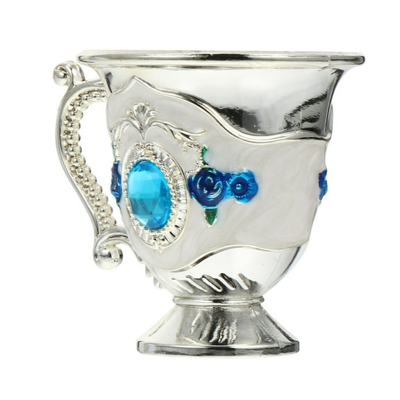 TEHAUX Decorative Cup European Retro Style 1Pack 2.4X2X1.8In
