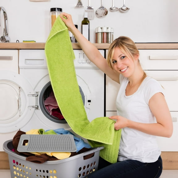 TEHAUX Laundry Wash Board Grey 1Pcs 11.2X6.3X0.6In