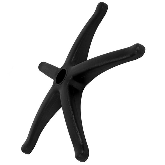 TEHAUX 1Pack Stable and Black Nylon Office Chair Base for Home Office Use