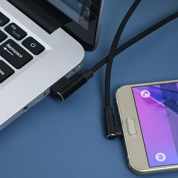 TEHAUX 1Set Cell Phone Charger Cable 3.9in Aluminum Casing Thickened Copper Wiring for Universal Users