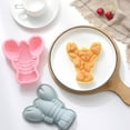 thumbnail image 1 of TEHAUX 2-Pack Silicone Fondant Molds for Cake Decorating, Cute Animal Shapes Baking Tools and Dessert, 1 of 8