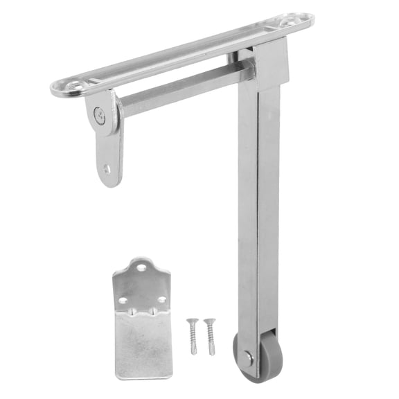 TEHAUX 1Set Stainless Steel Fire Door Closer Plated Silver with Rapid Emergency Response for Commercial and Residential