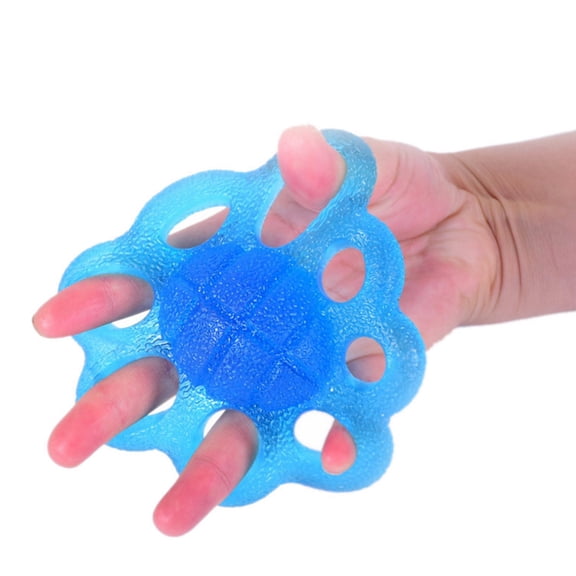 TEHAUX 1Set Grip Exerciser Blue for Physical Therapy and Injury Prevention Suitable for Seniors 3.9*3.7in