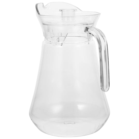 TEHAUX Juice Jug Set with Clear Airtight Lid, Perfect for Home Decoration and Beverage Storage