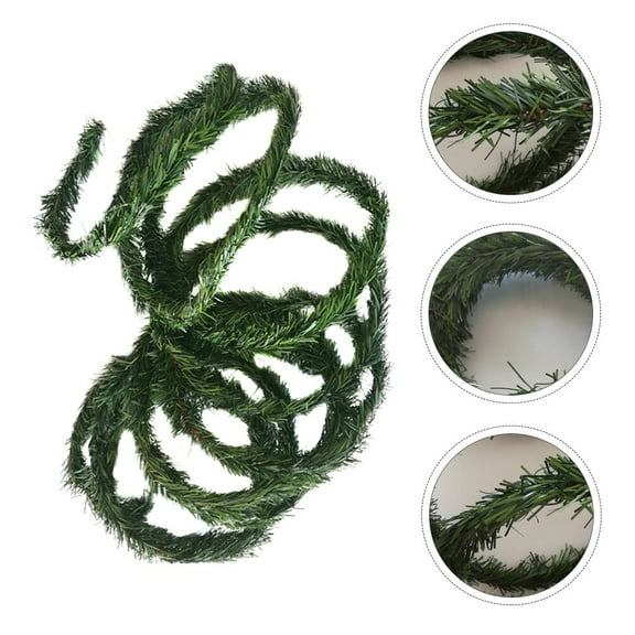 TEHAUX Pine Gar for Table Christmas Home Decor Green 1Set