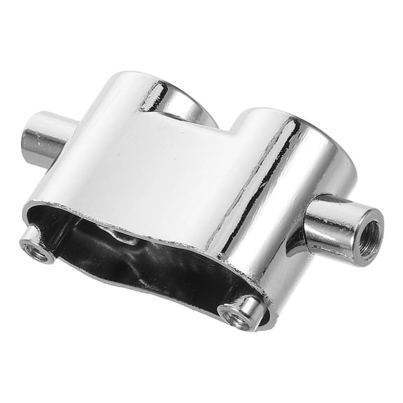 TEHAUX 1Set Metal Snare Drum Lug with Plated Silver Finish Durable Drum Hardware for Professional and Amateur Drummers