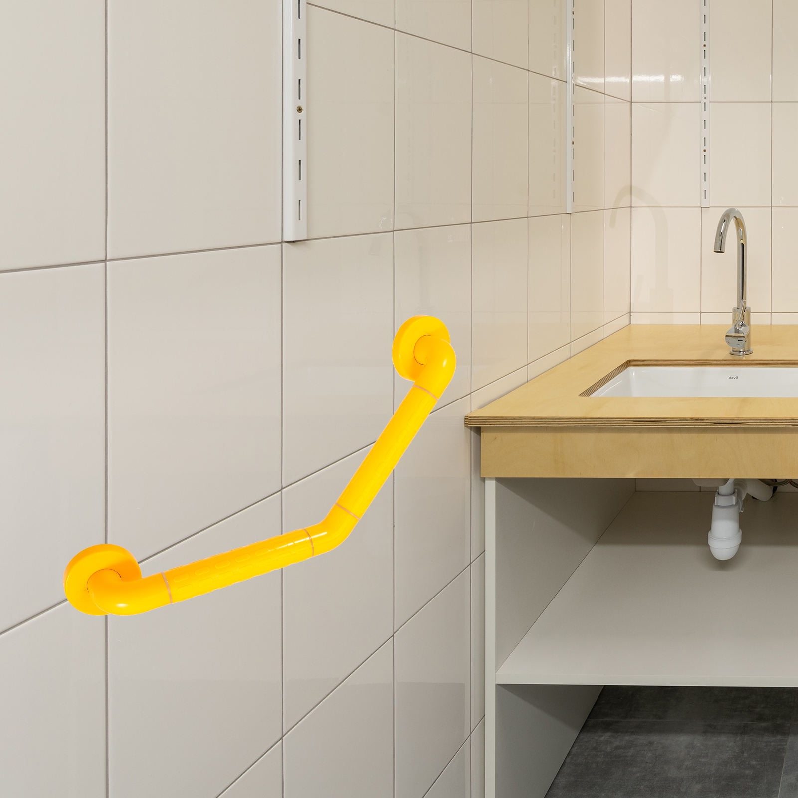TEHAUX 1Set Practical Design 45x0.3937X38x0.3937Inch Handrail For ...