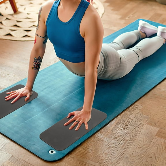 TEHAUX Thickened Non-TPE Sewing Machine Mat, Comfortable Anti- Pad, Ideal for Sports and Home Use, 2 Pieces Set