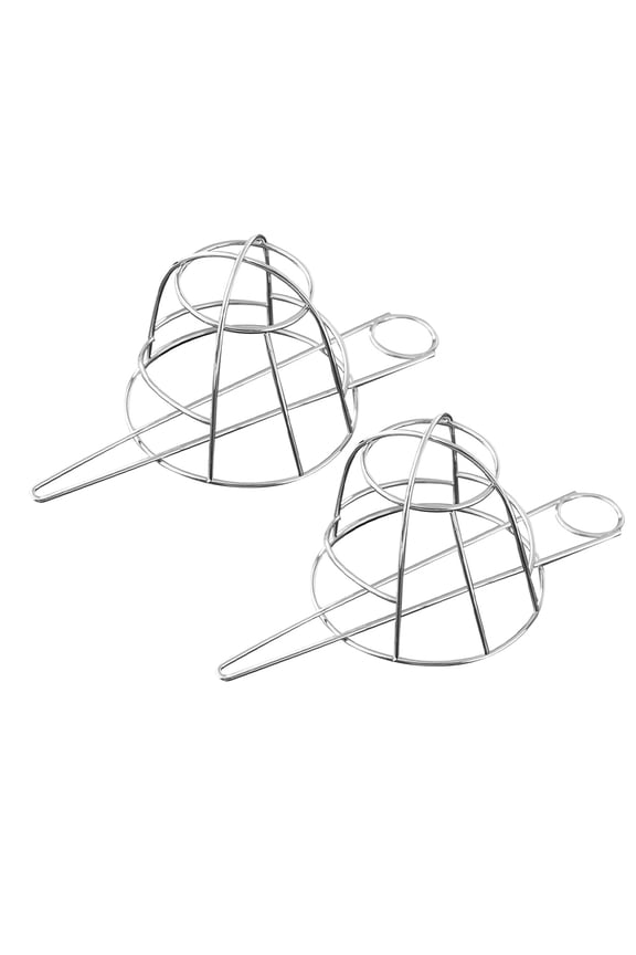 Metal Hair Sticks Ponytail Clip For Women Iron 2 Sets