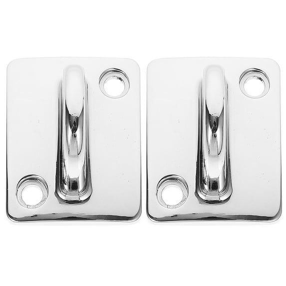 TEHAUX 2 pcs Metal Hooks Wall Mounted Hook Wall Hanging Hook Guardrail Rope Hooks
