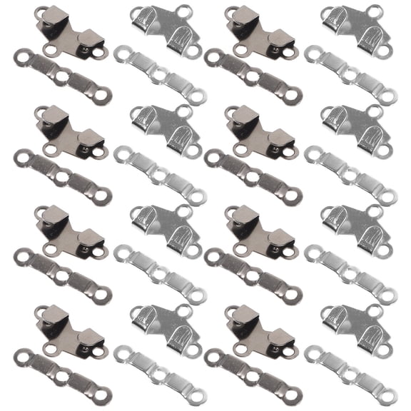 TEHAUX 20 Pairs Decorative Sewing Hooks Baby Miss 2.60X1.20X0.70CM