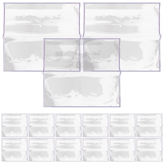 TEHAUX Clear Plastic Wrapping Paper Assorted Colors for Wrapping, Flower Crafts, and Projects