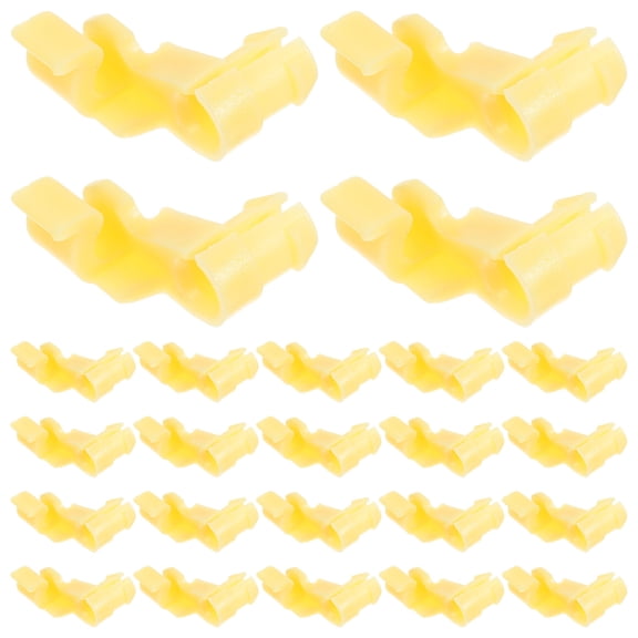 TEHAUX 200Pcs Tailgate Handle Rod Clip Fasteners for Driver Passenger Side with Quick Installation