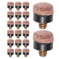 thumbnail image 1 of TEHAUX 20PCS Pool Cue Tips Replacement Kit for Cylindrical Design Billiard Accessories, 1 of 8