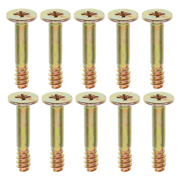 TEHAUX Metal Canopy Parts Golden for Tent Easy Assembly Tension Capability 20Pcs