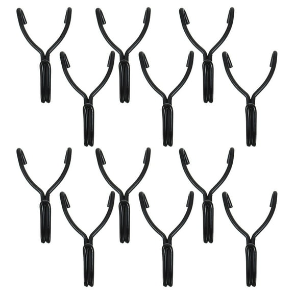 TEHAUX 20pcs Pegboard Hooks Peg Board Hanging Hook Multipurpose Organizer Hooks For Pegboard