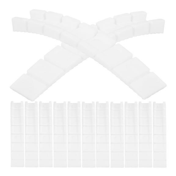 TEHAUX  24 Pcs Risers for Table Legs Furniture Pads Horizontal Spacers