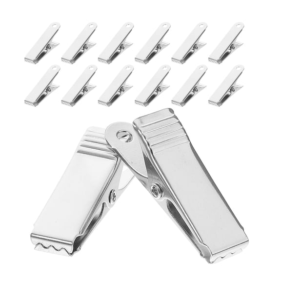TEHAUX 24Pcs Metal Alligator Clips Wire Clamps with Strong Grip for Crafts, Electronics, Wiring, and Projects