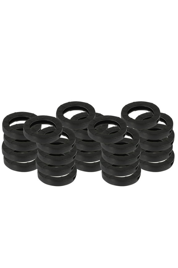 24Pcs Round Key Covers for Protecting and Identifying Keys at Home