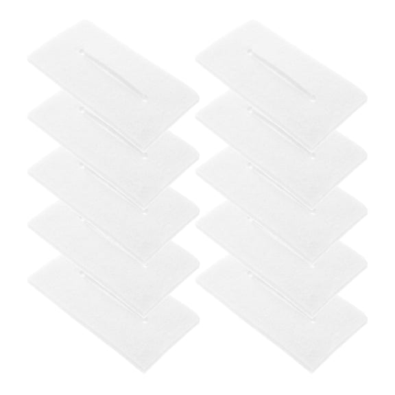 TEHAUX 25pcs Heat Insulation Hair Roller Pad Polyester Fiber Wrapping Mat