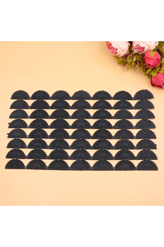 28 Pairs Black Tpu Sneaker Heel Repair Patch for High-heel Users