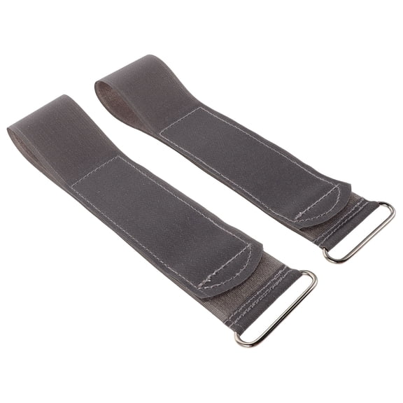 TEHAUX 2Pcs Light Grey Exercise Equipment Foot Straps Universal Gym Machine Accessories