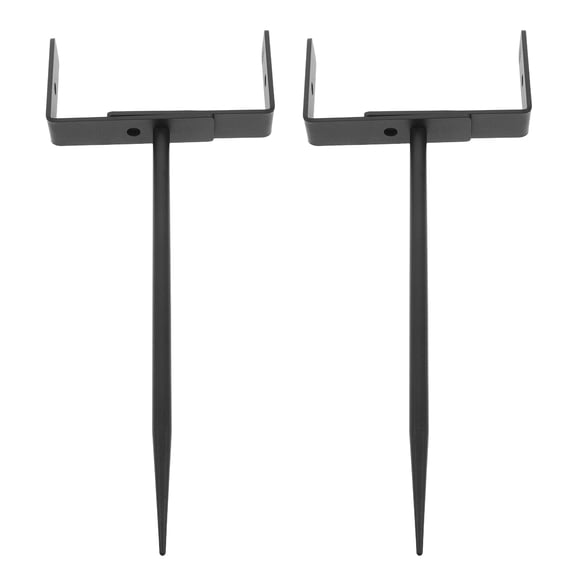 TEHAUX 2Pcs Adjustable Metal Gutter Downspout Extension Brackets for Secure Drainage