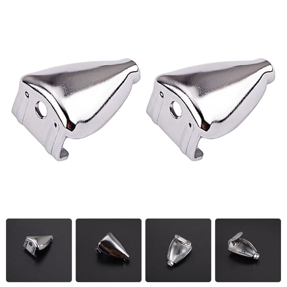 TEHAUX 2Pcs Metal Drum Mount Kit For Percussion Accessories 1.69X1.02X1.02 Inch