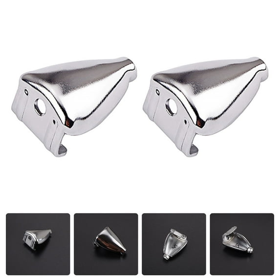 TEHAUX 2Pcs Metal Drum Mount Kit For Percussion Accessories 1.69X1.02X1.02 Inch