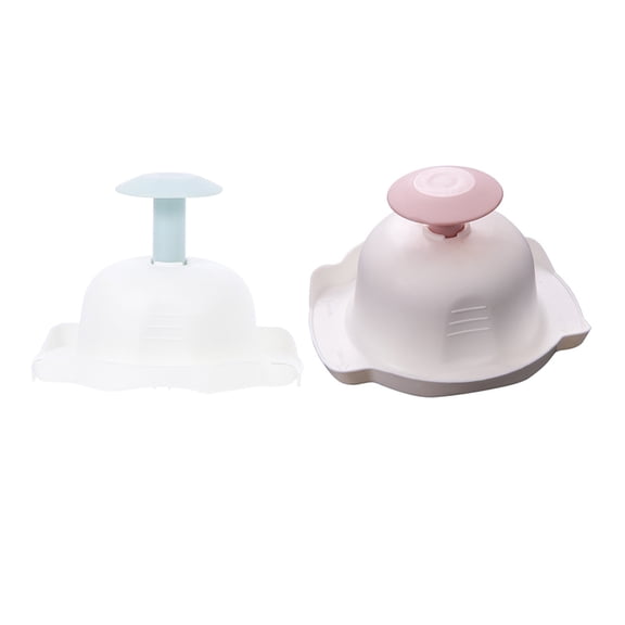 TEHAUX Household Grater Holder Assorted Color and Easy to Clean 2Pcs