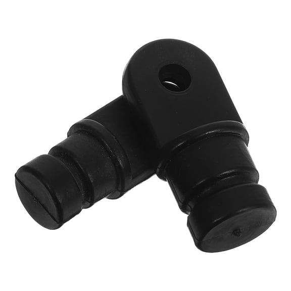 TEHAUX 2Pcs Marine Boat Hardware Nylon Deck Pipe End Caps Solid Weather Resistant