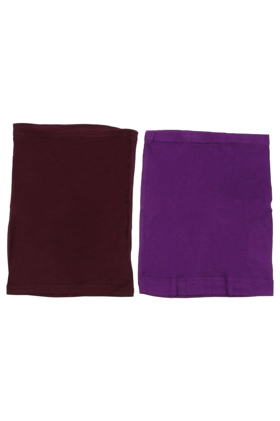 Cotton Hijab Caps Under Scarf Tube Caps 2 Pieces Comfortable Breathable Headwear for Women