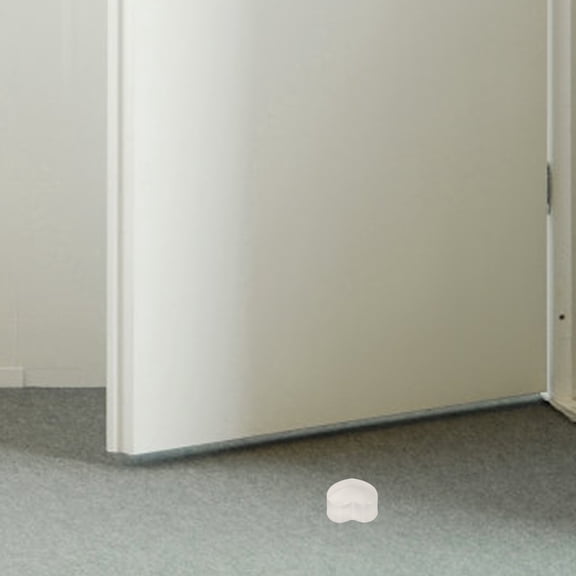 TEHAUX 2Pcs Durable Rubber Floor Door Stop Wall Protector for Home Use