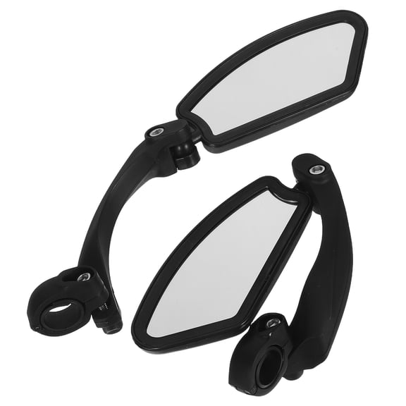 TEHAUX 2-Pack Adjustable Rear View Mirrors for Mobility Scooters, Wind Resistant Design for Enhanced Safety and Visibility
