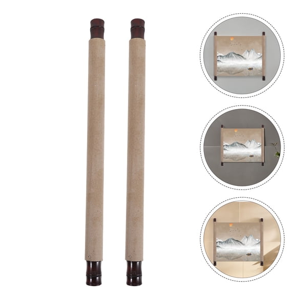 TEHAUX 2pcs Drawing Tools Set with Multi Wood Pieces for Hobbyists and Art Exhibitions Creative Projects