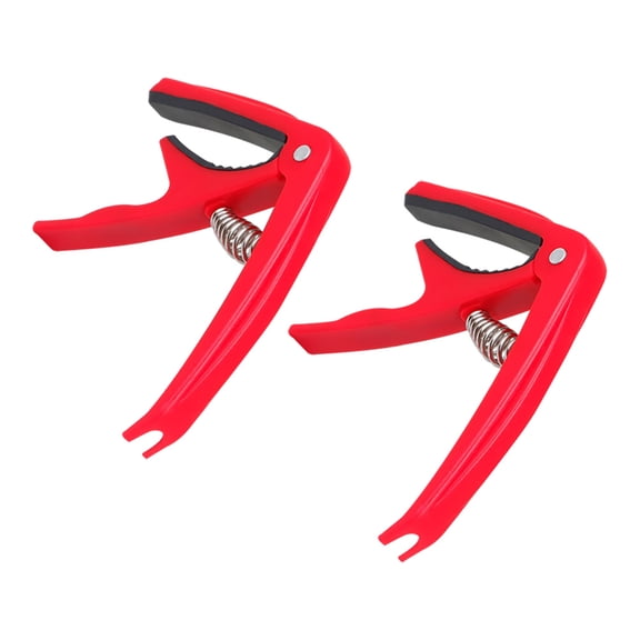 TEHAUX 2pcs Guitar Replacement Capos String Instrument Capo Guitar Capo Guitar Ukulele Accessory