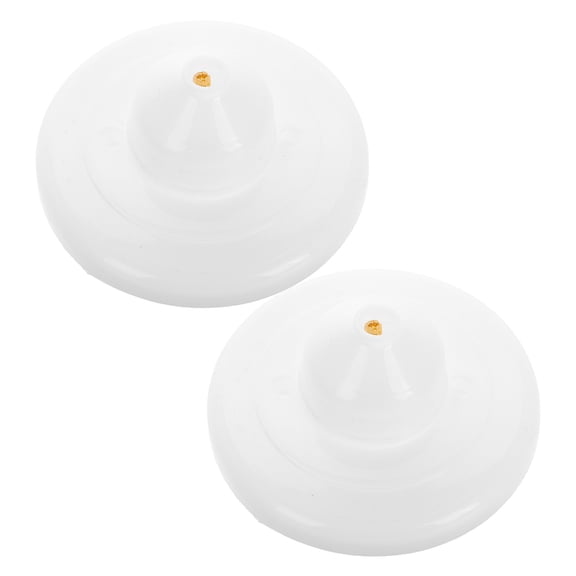 TEHAUX 2Pcs Plastic Ceiling Fan Light Socket Base for Pull Chain Light Fixtures