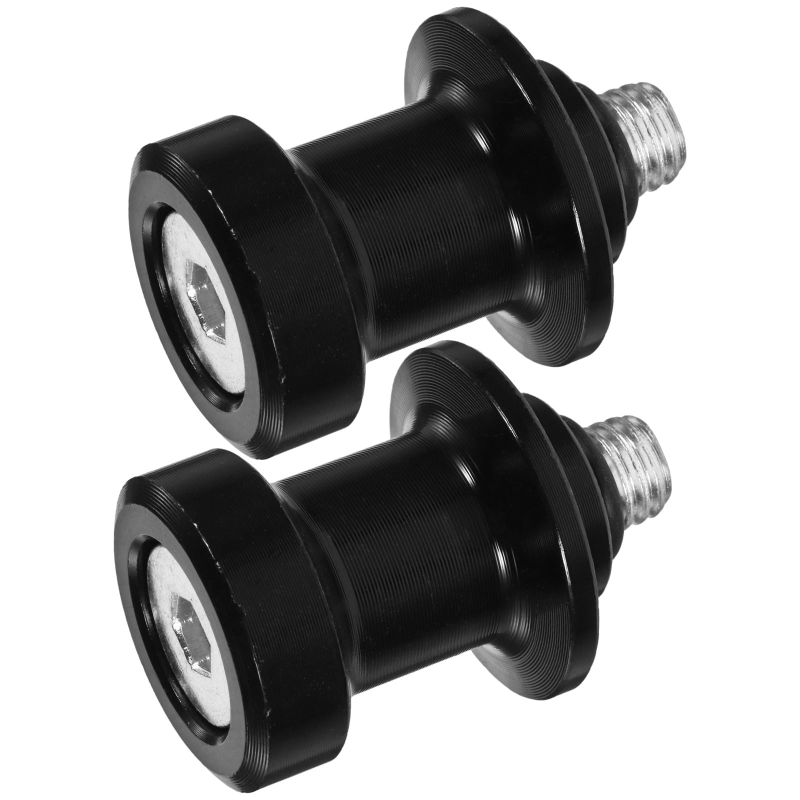 TEHAUX 2pcs Swing Arm Spool Sliders Swing Stand Screws Motorcycle Replacement Screws