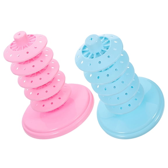 TEHAUX 2pcs Tiered Lollipop Stand Reusable Lollipop Rack Lollipop Holder Cake Sticks Display Stand
