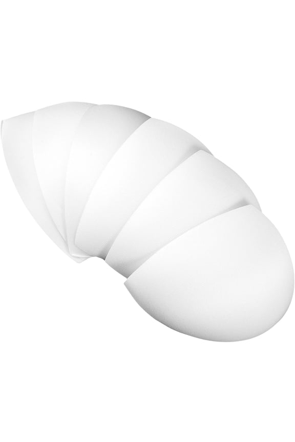 3 Pairs Bathing Suit Inserts for Swimwear and Sports Wear White Sponge Removable for Travel Daily Use