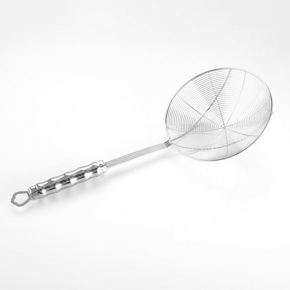 TEHAUX 33Set Handheld Strainer with Handle for Kitchen Cooking Tool in Silver 45x18x5cm
