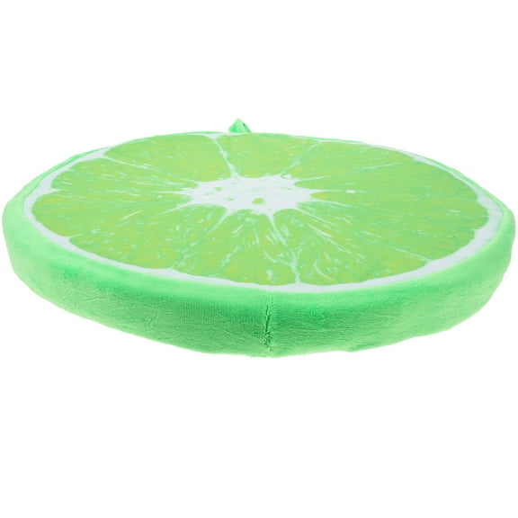 TEHAUX 3D Fresh Fruit Orange Cushion Pillow for Sofa and Chairs MultiFunctional Polyester Fiber Seat Cushion 33cm