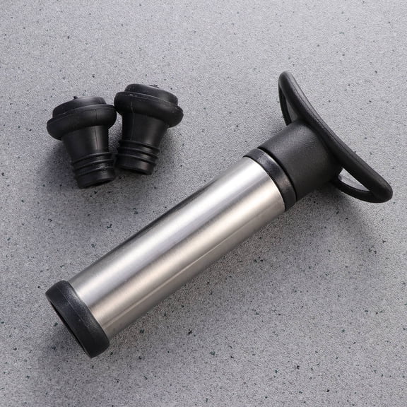 TEHAUX 3Pcs Bottles with Stoppers Wine Saver Set for Home Use with Ergonomic Design
