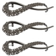 thumbnail image 1 of TEHAUX 3-Pack Black Alloy Hair Clips with Sparkling Rhinestones for Women’s Stylish Hair Styling and Daily Wear Accessories, 1 of 5