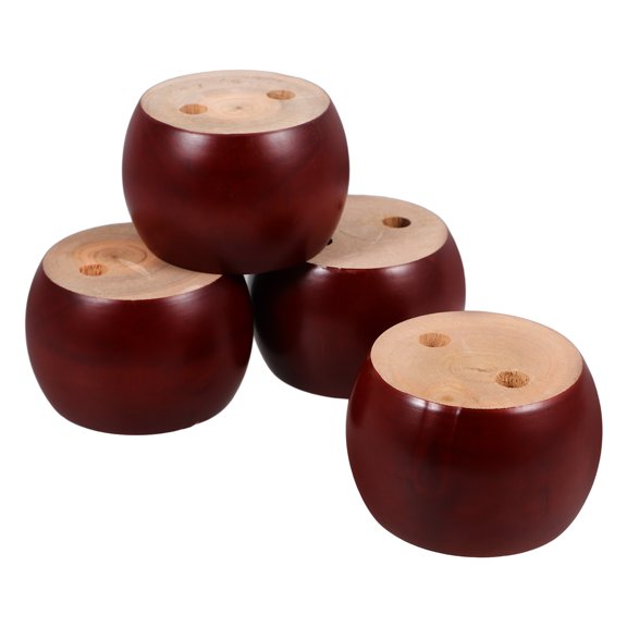 TEHAUX  4 Pcs Sofa Leg Risers Furniture Replacements for Drawer Cabinet Parts