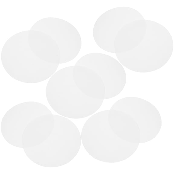 TEHAUX 40 Sheets Plain Round Paper for Drawing in Art Class