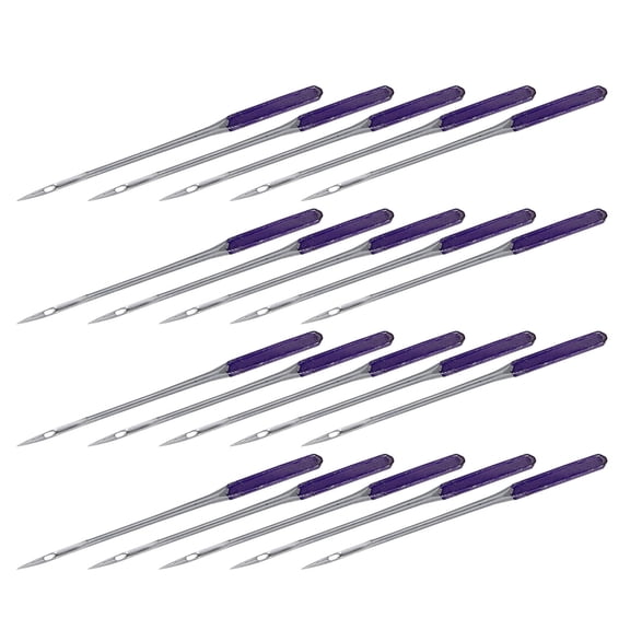 TEHAUX 48-Piece Sewing Machine Needle Set with Anti-Rust Coating for Home and Industrial Sewing Machines