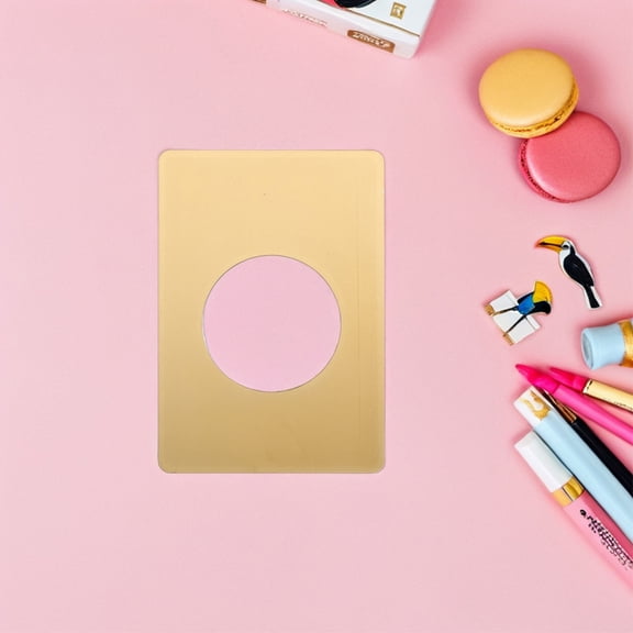 TEHAUX 4Pcs Door Lock Protector Plates Golden Metal Door Reinforcement for Home Use